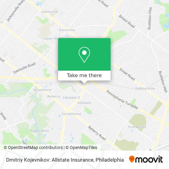 Dmitriy Kojevnikov: Allstate Insurance map