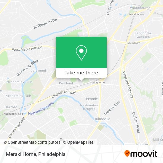 Meraki Home map