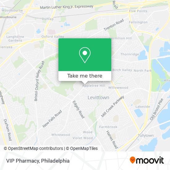 VIP Pharmacy map