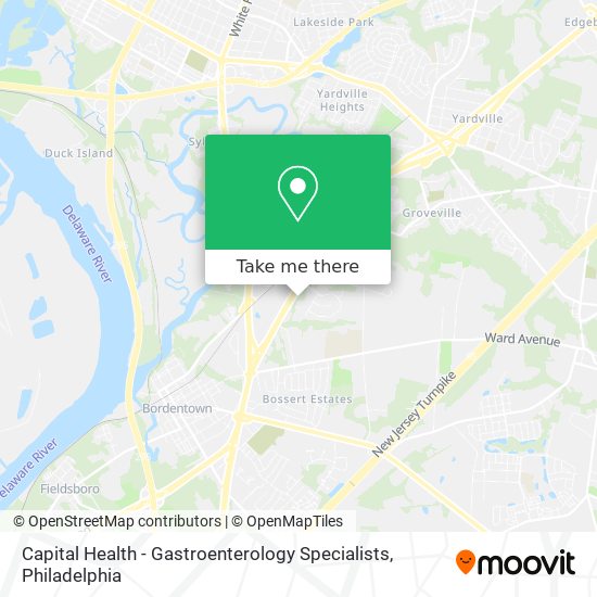 Mapa de Capital Health - Gastroenterology Specialists