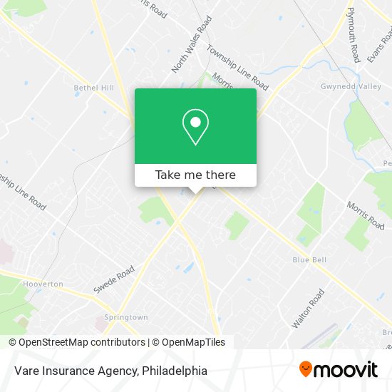 Vare Insurance Agency map
