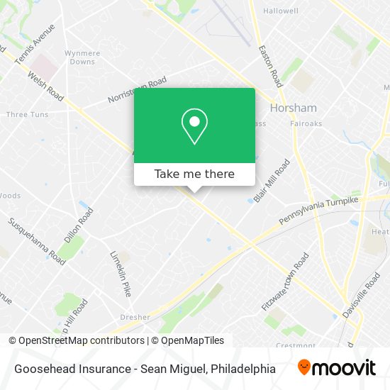 Mapa de Goosehead Insurance - Sean Miguel