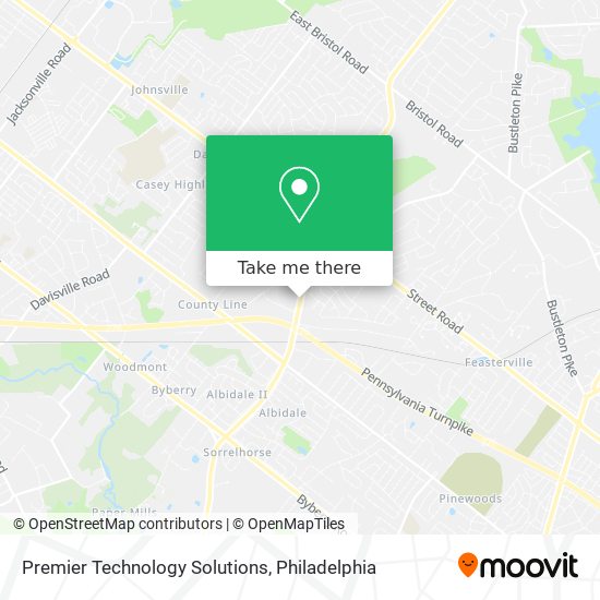 Premier Technology Solutions map