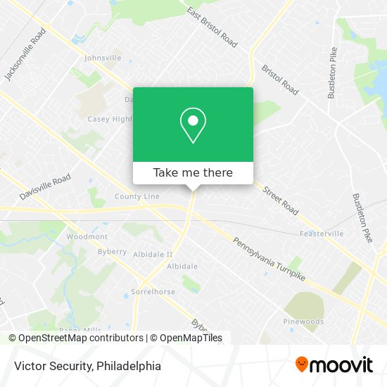 Victor Security map