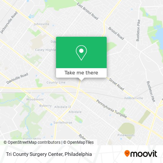 Mapa de Tri County Surgery Center