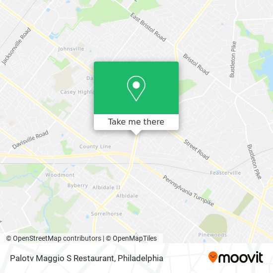 Mapa de Palotv Maggio S Restaurant