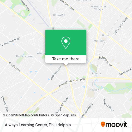 Mapa de Always Learning Center