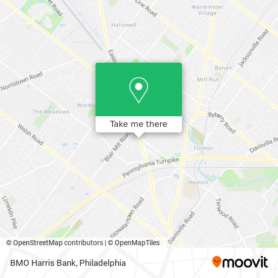 BMO Harris Bank map