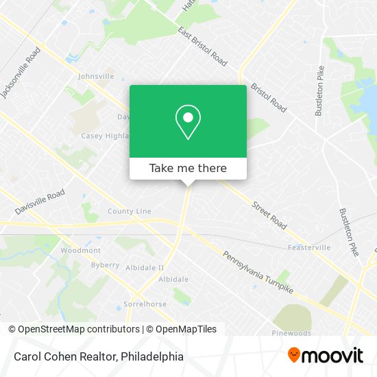 Carol Cohen Realtor map