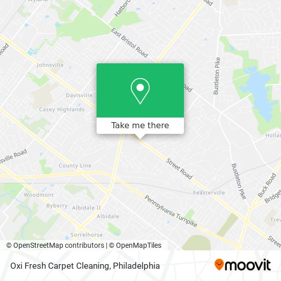 Oxi Fresh Carpet Cleaning map