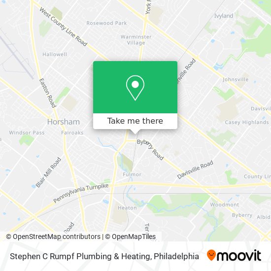 Stephen C Rumpf Plumbing & Heating map