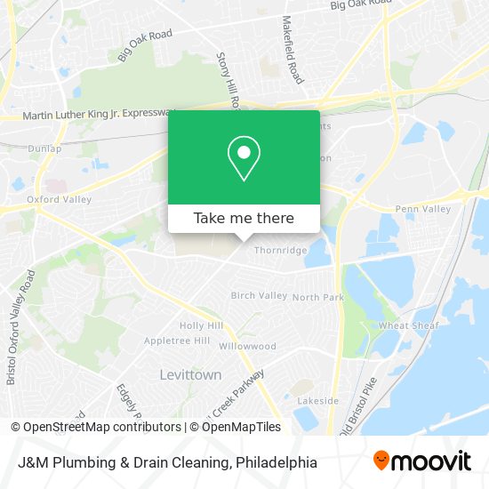 J&M Plumbing & Drain Cleaning map