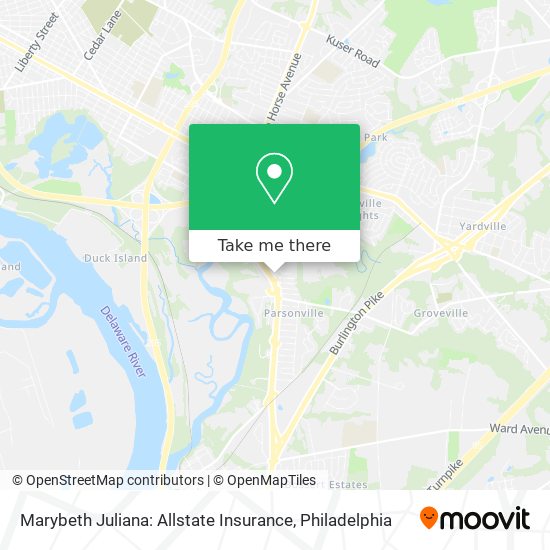 Marybeth Juliana: Allstate Insurance map