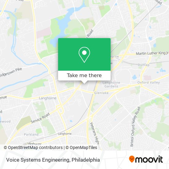 Mapa de Voice Systems Engineering