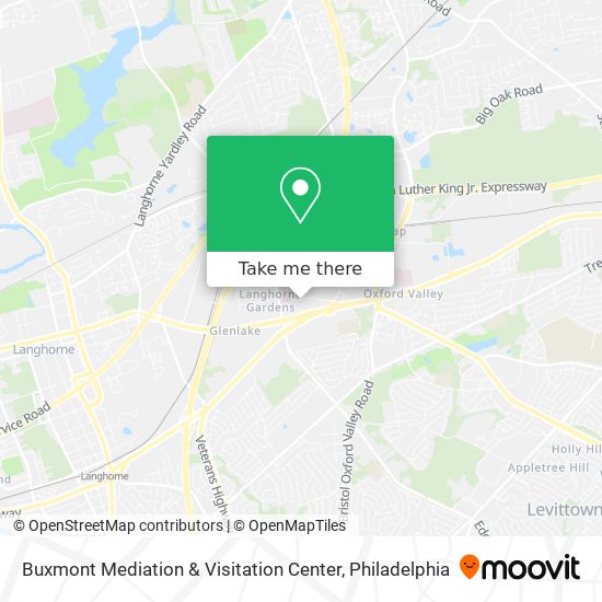Buxmont Mediation & Visitation Center map