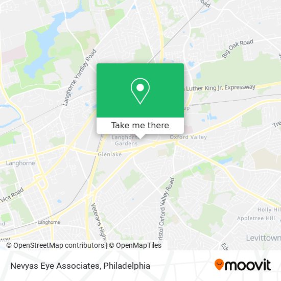 Mapa de Nevyas Eye Associates
