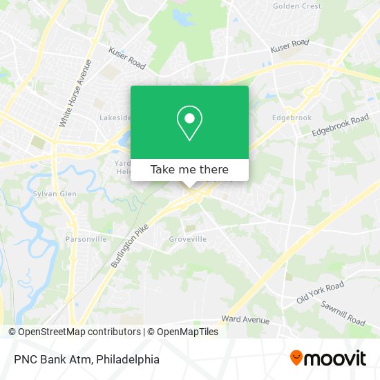 Mapa de PNC Bank Atm