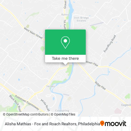 Mapa de Alisha Mathias - Fox and Roach Realtors