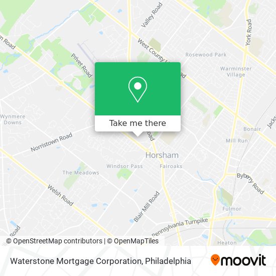 Waterstone Mortgage Corporation map