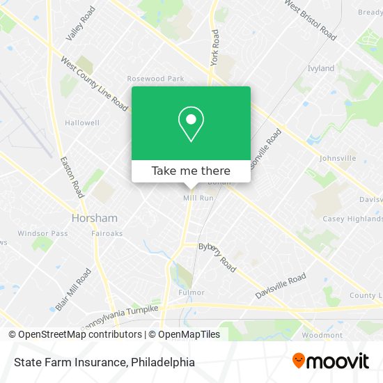 State Farm Insurance map