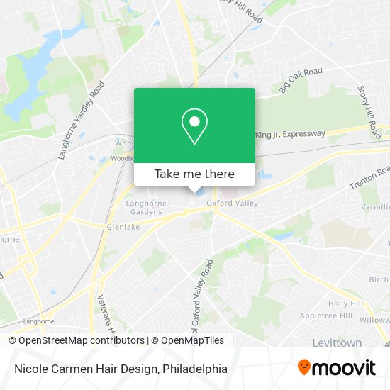 Nicole Carmen Hair Design map