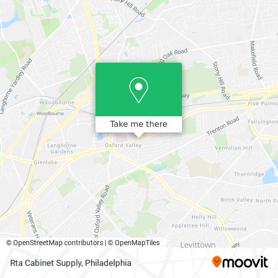 Rta Cabinet Supply map