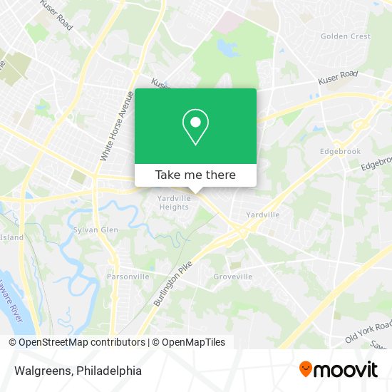 Mapa de Walgreens