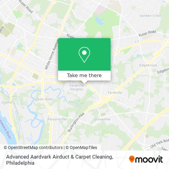Advanced Aardvark Airduct & Carpet Cleaning map