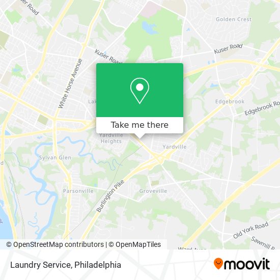 Laundry Service map