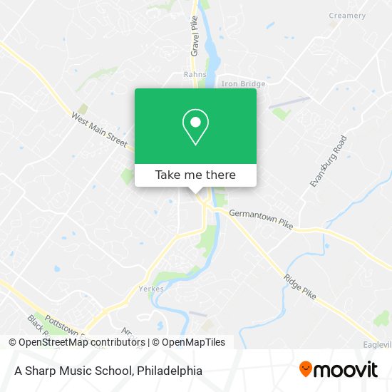 Mapa de A Sharp Music School