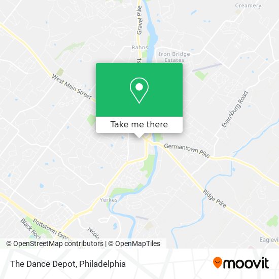 Mapa de The Dance Depot