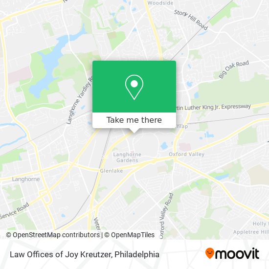 Law Offices of Joy Kreutzer map