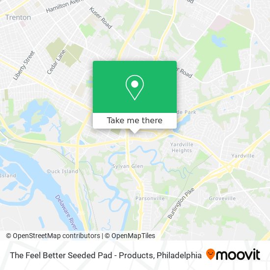 The Feel Better Seeded Pad - Products map
