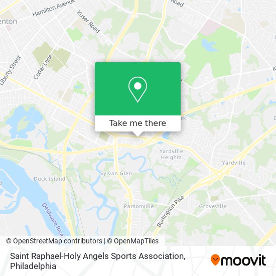 Saint Raphael-Holy Angels Sports Association map