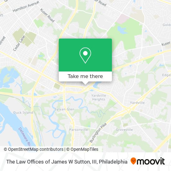 Mapa de The Law Offices of James W Sutton, III