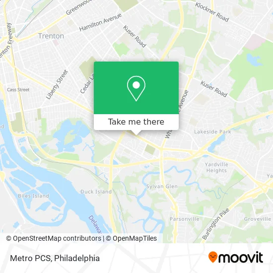 Metro PCS map