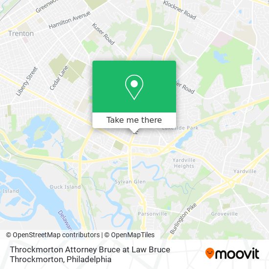 Mapa de Throckmorton Attorney Bruce at Law Bruce Throckmorton