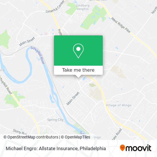 Mapa de Michael Engro: Allstate Insurance