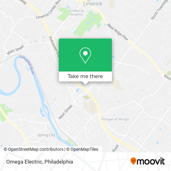 Omega Electric map