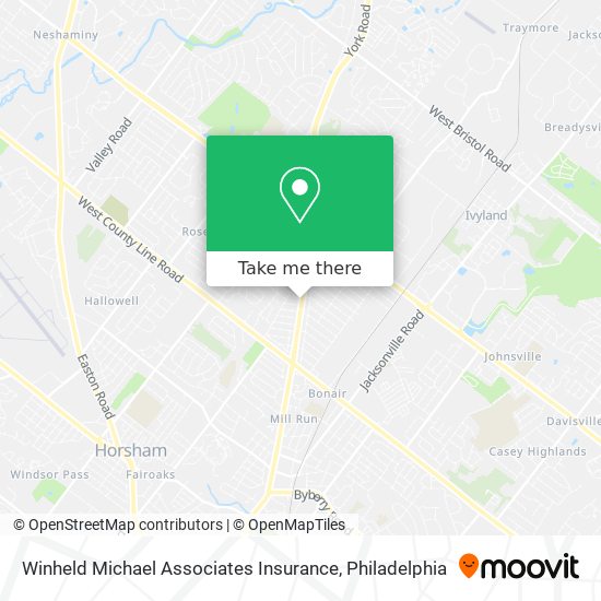 Winheld Michael Associates Insurance map