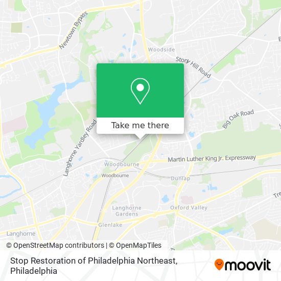 Stop Restoration of Philadelphia Northeast map