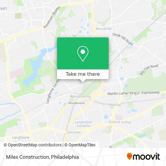 Milex Construction map