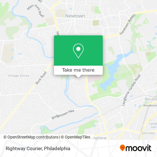 Rightway Courier map