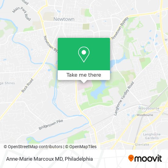 Mapa de Anne-Marie Marcoux MD