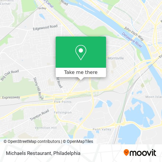Mapa de Michaels Restaurant
