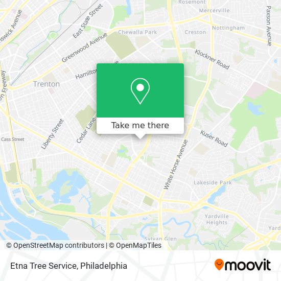 Etna Tree Service map