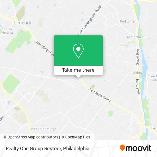 Realty One Group Restore map