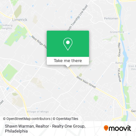 Shawn Warman, Realtor - Realty One Group map