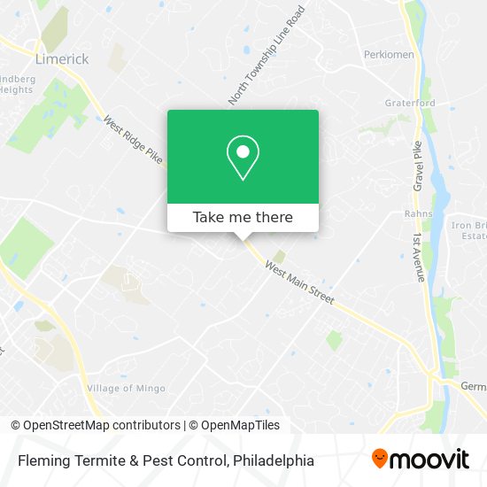 Fleming Termite & Pest Control map