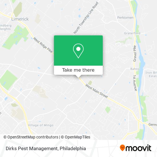 Dirks Pest Management map